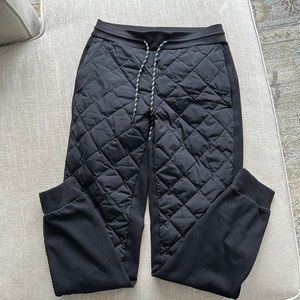 Athleta apres ski down jogger